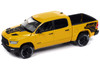 2023 Ram 1500 Rebel Havoc Edition Pickup Truck Baja Yellow Muscle Trucks Series 1/64 Diecast Model Car Auto World 64462-AWSP164A