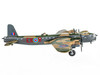 Short Stirling Mk III Aircraft Jolly Roger No 199 Squadron 100 Group 1943 British Royal Air Force Planes of World War II Series 1/144 Diecast Model Airplane Luppa LCM039