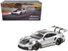 2023 Porsche 911 992 GT3 RS Weissach Package Silver Metallic Limited Edition to 333 pieces Worldwide 1/18 Diecast Model Car Minichamps 110062020