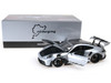 2023 Porsche 911 992 GT3 RS Weissach Package Silver Metallic Limited Edition to 333 pieces Worldwide 1/18 Diecast Model Car Minichamps 110062020