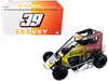 Midget Sprint Car #39 Logan Seavey Victory Fuel Swindell Speedlabs Champion Chili Bowl 2024 1/18 Diecast Model Car ACME A1810124