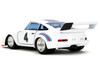 Porsche 935 Turbo #4 Jazz White with Blue and Red Stripes Transformers Hollywood Rides Series 1/32 Diecast Model Car Jada 34793