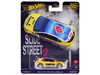 2023 Toyota GR Corolla Rain X Yellow Slide Street 2 Series Diecast Model Car Hot Wheels HKC82