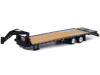 Gooseneck Trailer Black In Box 1/64 Diecast Model Car Greenlight GL30390-2