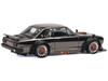 Skyline GT R V8 Drift Hakosuka RHD Right Hand Drive Dark Chrome 1/64 Diecast Model Car Pop Race PR640097