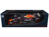 Red Bull Racing RB19 #1 Max Verstappen Oracle 2nd Place F1 Formula One Sprint Race Qatar GP 2023 with Driver Limited Edition to 480 pieces Worldwide 1/18 Diecast Model Car Minichamps 110231801