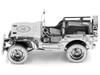 Model Kit Willys Overland Jeep Challenging Difficulty Steel Model Metal Earth ICX139