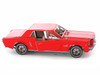 Model Kit 1965 Ford Mustang Red Moderate Difficulty Steel Model Metal Earth MMS056C