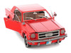 Model Kit 1965 Ford Mustang Red Moderate Difficulty Steel Model Metal Earth MMS056C