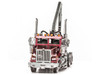 Model Kit Western Star 4900SF Log Truck Red Challenging Difficulty Steel Model Metal Earth MMS178