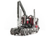 Model Kit Western Star 4900SF Log Truck Red Challenging Difficulty Steel Model Metal Earth MMS178