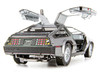 Model Kit DeLorean Brushed Metal Moderate Difficulty Steel Model Metal Earth MMS181