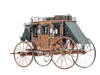 Model Kit Wild West Stagecoach Moderate Difficulty Steel Model Metal Earth MMS189