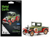 Model Kit 1931 Ford Model A Pickup Truck Green Moderate Difficulty Steel Model Metal Earth MMS197