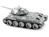 Model Kit Soviet T 34 Tank Moderate Difficulty Steel Model Metal Earth MMS201