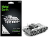 Model Kit Soviet T 34 Tank Moderate Difficulty Steel Model Metal Earth MMS201