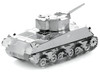 Model Kit American Sherman Tank Moderate Difficulty Steel Model Metal Earth MMS204