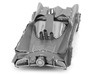 Model Kit 1966 Classic TV Series Batmobile Batman 1966 TV Series Challenging Difficulty Steel Model Metal Earth MMS371