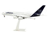 Airbus A380 Commercial Aircraft Lufthansa D AIMK White with Dark Blue Tail 1/200 Plastic Model Airplane Herpa HE559645-001