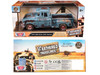 1955 GMC Blue Chip Pickup Truck Matt Blue Rusted Weathered Treasures Series 1/24 Diecast Model Car Motormax 79071BL