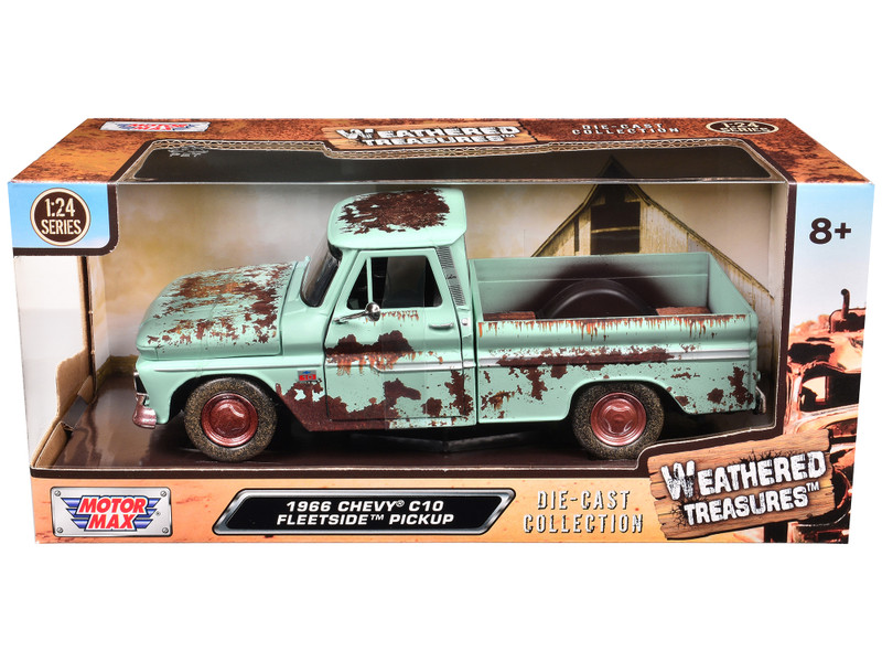 1955 GMC Blue Chip Pickup Truck Matt Blue (Rusted) 