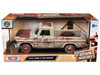 1972 Ford F 100 Pickup Truck Beige Rusted Weathered Treasures Series 1/24 Diecast Model Car Motormax 79074BG