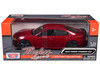 2023 Dodge Charger SXT Red Metallic Timeless Legends Series 1/24 Diecast Model Car Motormax 79387R