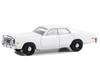 1977 78 Dodge Monaco Police Pursuit White Hot Pursuit Hobby Exclusive Series 1/64 Diecast Model Car Greenlight GL43013