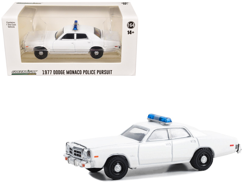 1977 78 Dodge Monaco Police Pursuit White Hot Pursuit Hobby
