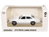 1976 77 Pontiac LeMans Enforcer White Hot Pursuit Hobby Exclusive Series 1/64 Diecast Model Car Greenlight GL43014