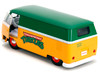 1961 Volkswagen Bus Teenage Mutant Ninja Turtles Green and Yellow with White Interior Hollywood Rides Series 1/32 Diecast Model Car Jada 35666