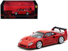 Ferrari F40 LM Red Road64 Series 1/64 Diecast Model Car Tarmac Works T64R-075-RE