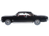 1963 Chevrolet Corvair Coupe Tuxedo Black with Red Interior 1/87 HO Scale Diecast Model Car Oxford Diecast 87CH63004
