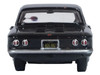 1963 Chevrolet Corvair Coupe Tuxedo Black with Red Interior 1/87 HO Scale Diecast Model Car Oxford Diecast 87CH63004