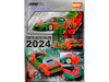 Mazda RX7 FD3S LB Super Silhouette RHD Right Hand Drive #55 Green and Orange with Graphics Tokyo Auto Salon 2024 Malaysia Diecast Expo 2024 1/64 Diecast Model Car Inno Models IN64-LBWK-RX7-04