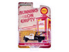 1945 Dodge Power Wagon Wrecker Tow Truck Shell Oil White and Black Running on Empty Series 17 1/64 Diecast Model Car Greenlight 41170A