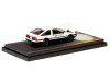 Toyota Sprinter Trueno AE86 RHD Right Hand Drive White and Black Engine Mounted Model VS Kyoichi Sudo Initial D 1995 2013 Manga 1/64 Diecast Model Car Hobby Japan HJ641052DB