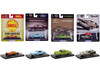 Auto Drivers Set of 4 pieces in Blister Packs Release 117 Limited Edition to 7000 pieces Worldwide 1/64 Diecast Model Cars M2 Machines 11228-117