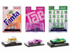 Sodas Set of 3 pieces Release 47 Limited Edition to 9250 pieces Worldwide 1/64 Diecast Model Cars M2 Machines 52500-A47