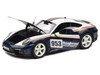 2023 Porsche 911 Dakar #953 Roughroads Porsche Blue and White with Stripes 1/18 Diecast Model Car Norev