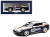 2023 Porsche 911 Dakar #953 Roughroads Porsche Blue and White with Stripes 1/18 Diecast Model Car Norev