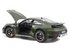 2023 Porsche 911 Dakar Oakgreen Metallic 1/18 Diecast Model Car Norev 187241