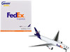 Boeing 777 200LR Commercial Aircraft FedEx Panda Livery N886FD White with Purple Tail Gemini 200 Series 1/200 Diecast Model Airplane GeminiJets G2FDX1299
