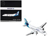 Saab 340B Commercial Aircraft WestJet C GOIA White with Blue Stripes and Tail Gemini 200 Series 1/200 Diecast Model Airplane GeminiJets G2WJA1245