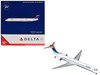 McDonnell Douglas MD 90 Commercial Aircraft Delta Air Lines N910DN White with Blue and Red Tail 1/400 Diecast Model Airplane GeminiJets GJ1417