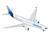 Airbus A330 300 Commercial Aircraft Discover Airlines D AIKK White with Blue Tail 1/400 Diecast Model Airplane GeminiJets GJ2265