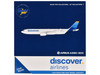 Airbus A330 300 Commercial Aircraft Discover Airlines D AIKK White with Blue Tail 1/400 Diecast Model Airplane GeminiJets GJ2265