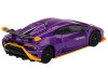 Lamborghini Huracan STO Viola Pasifae Purple Metallic Limited Edition 1/64 Diecast Model Car Mini GT MGT00746