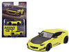 Nissan Z Pandem Ikazuchi Yellow with Carbon Hood Limited Edition to 4800 pieces Worldwide 1/64 Diecast Model Car Mini GT MGT00752