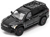 Toyota Sequoia TRD Pro Black with Roofrack 1/64 Diecast Model Car GCD KS-068-437